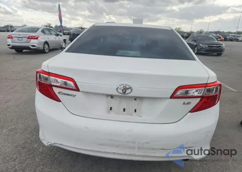 2012 Toyota Camry Le z USA, uszkodzony, nr VIN 4T1BF1FKXCU532046